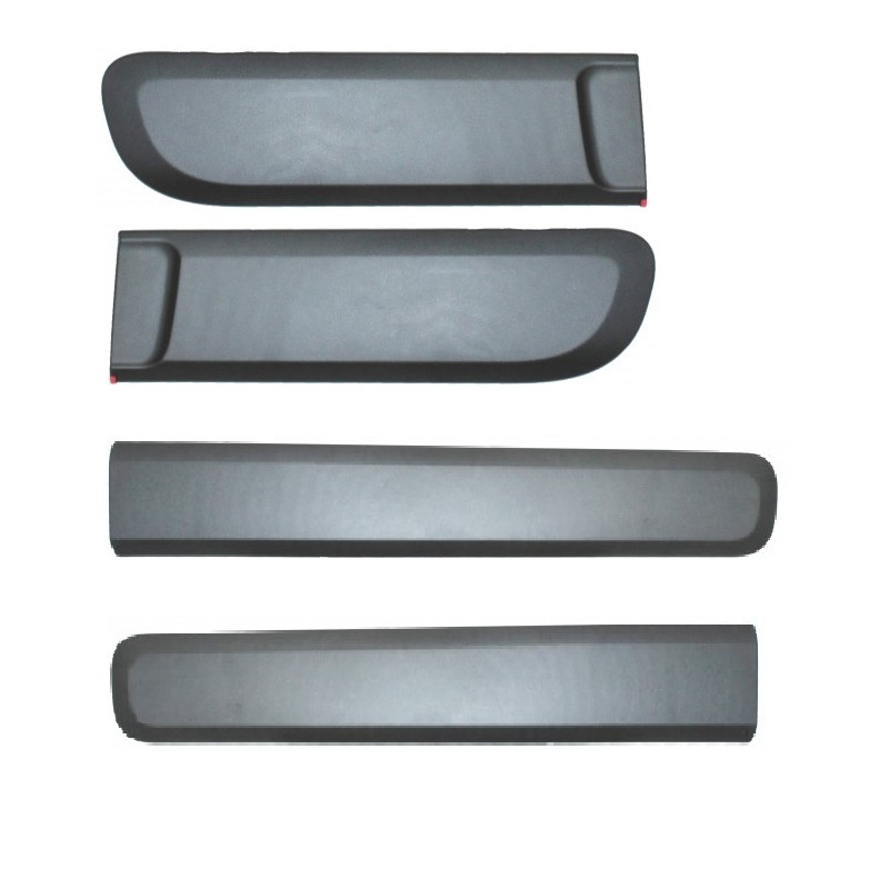 KIT SERIE MODANATURE ADESIVE NERE FIAT PANDA NEW 312319 2012