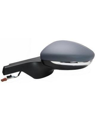 RETROVISORE ELETTRICO SINISTRO 10 PIN CON PRIMER TERMICO VETRO CONVESSO RICHIUDIBILE ELETTRICAMENTE CON FANALINO INTEGRATO CON 