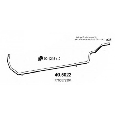 T I RENAULT 5 LTLGTL 72