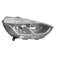 PROIETTORE DESTRO H7,H1,PY24W CON PARABOLA NERA CON BORDO INTERNO CROMATI CON MOTORE RENAULT CLIO IV BHKH 20162019
