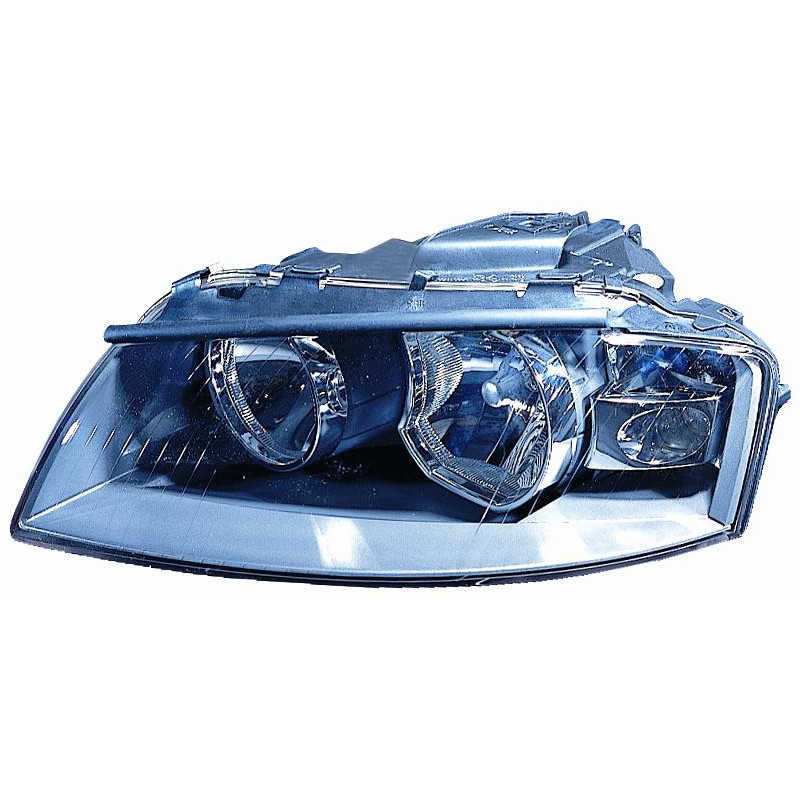 PROIETTORE DESTRO 35 PORTE H7,H7 CON PREDISPOSIZIONE REGOLAZIONE ELETTRICA AUDI A3 8P18PA 20032008