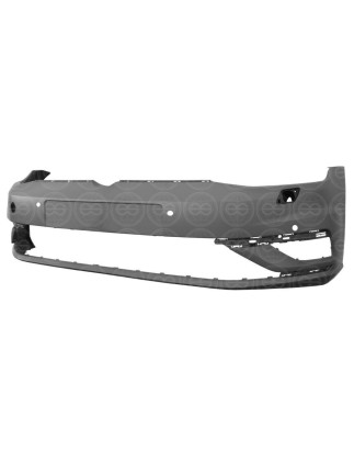 PARAURTI ANTERIORE CON PRIMER CON FORI SENSORI 4 CON LAVAFARI CON PORTATARGA VOLKSWAGEN GOLF VII BQ 20162019