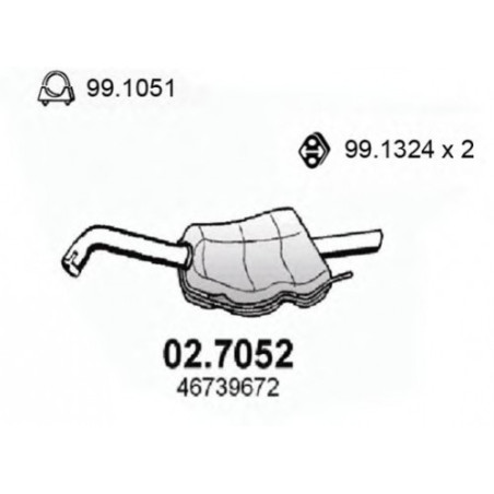 S P ALFA 147 16I 16V TS 77 KW 102000