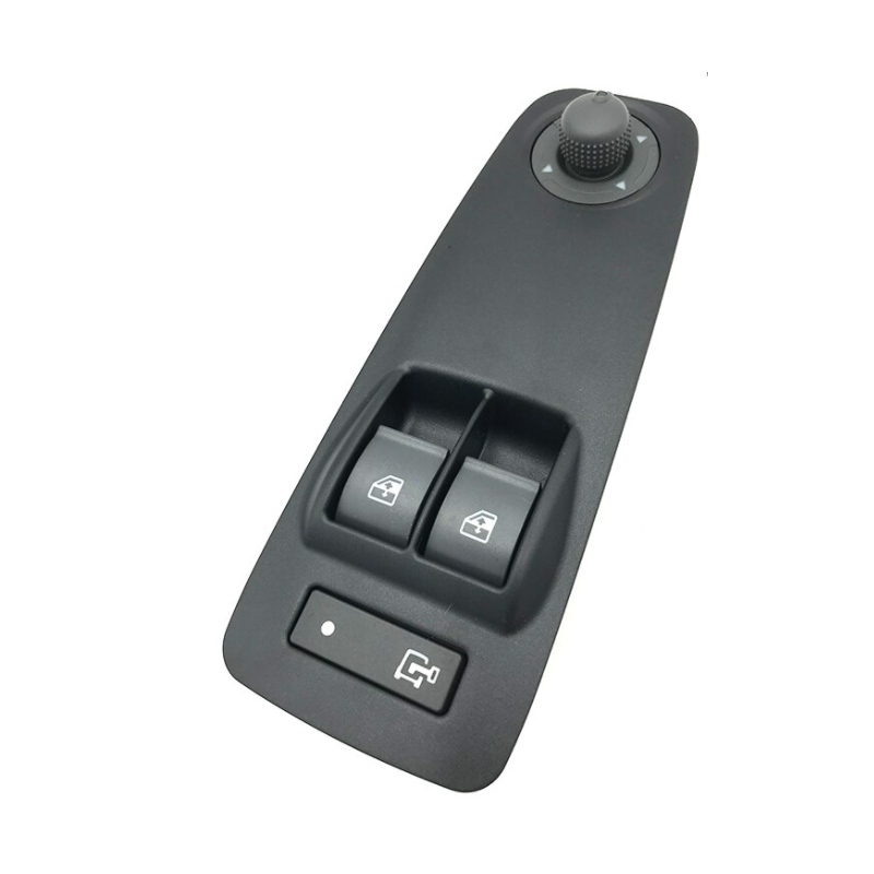 PULSANTIERA ALZACRISTALLI PORTA ANTERIORE SINISTRA 20 PIN 2 INTERRUTTORI GRIGIO CLOGO CHIAVE CHIUSURA CENTRALIZZATA COMANDI RET