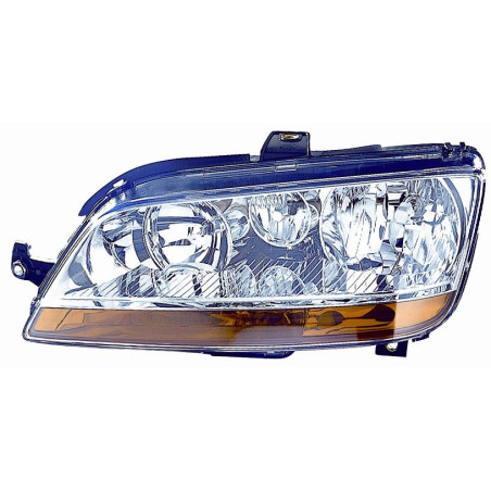 PROIETTORE SINISTRO 2H1,H7 CON FENDINEBBIA CON PREDISPOSIZIONE REGOLAZIONE ELETTRICA FIAT IDEA 350 20042010, FIAT MULTIPLA 186 