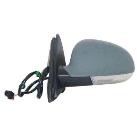 RETROVISORE ELETTRICO DESTRO CON PRIMER TERMICO VETRO CONVESSO CON FANALINO INTEGRATO VOLKSWAGEN GOLF V VARIANT 1K5 20072009, V