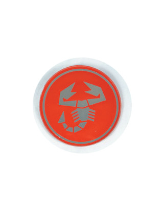 VETRINO BIADESIVO ABARTH DIAM50