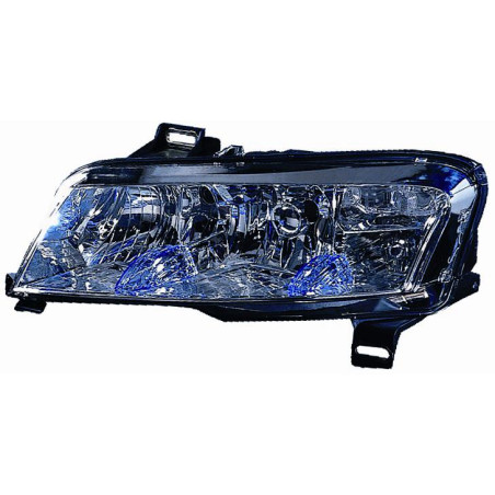 PROIETTORE DESTRO 5 PORTE H1,H1,H7 CON PREDISPOSIZIONE REGOLAZIONE ELETTRICA FIAT STILO 192 20012006 VERS 5 PORTE