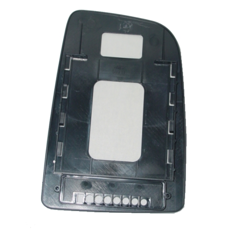 VETRO CON PIASTRA SINISTRO CROMATO SUPERIORE CONVESSO CON ATTACCO RETTANGOLARE MERCEDES-BENZ SPRINTER 208408 W906 20062013, MER