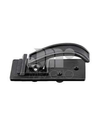 MANIGLIA INTERNA IN PLASTICA NERA ANTERIORE DESTROSINISTRO FIAT CINQUECENTO 170 19931998