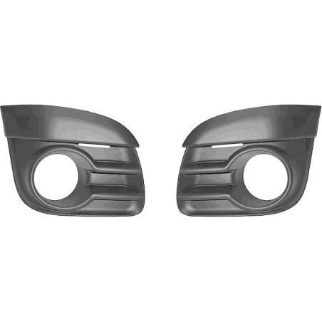 KIT GRIGLIE PARAURTI ANTERIORE DESTRASINISTRA CON SEDE FENDINEBBIA CITROEN C2 JM 20082010