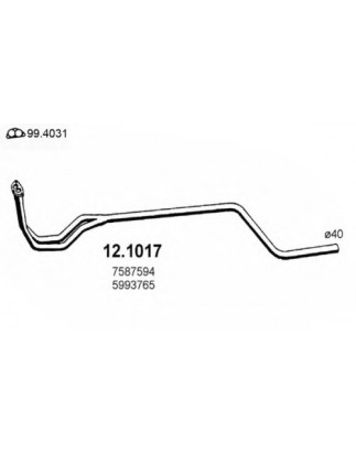 T C FIAT Y10 FIRE - PANDA 2S 770