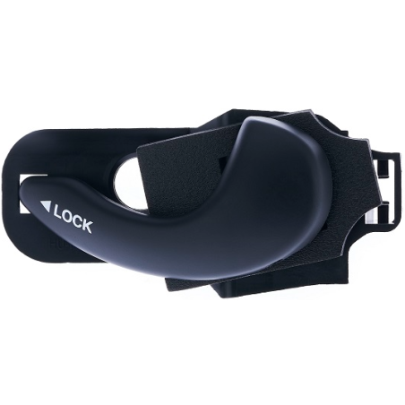 MANIGLIA INTERNA NERA ANTERIORE SINISTRO FIAT DOBLO 119223 20012005