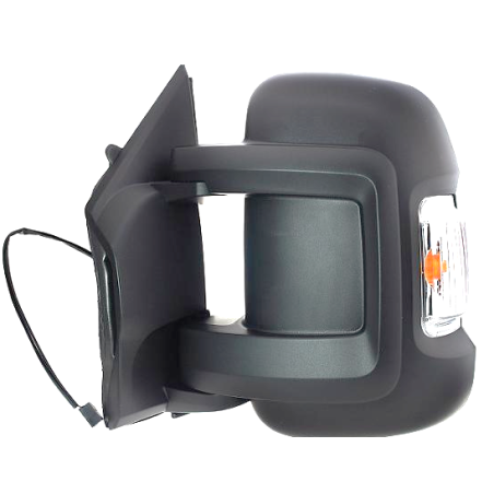 RETROVISORE ELETTRICO DESTRO BRACCIO CORTO TERMICO VETRO CONVESSO CON FANALINO INTEGRATO 16W CITROEN e JUMPER III 20202023, CIT