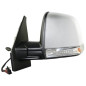 RETROVISORE MECCANICO SINISTRO CON PRIMER VETRO CONVESSO CON FANALINO INTEGRATO FIAT DOBLO 263 20092015, FIAT DOBLO 263 2015202