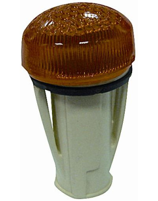 FANALE LATERALE DESTROSINISTRO SENZA PORTALAMPADA ARANCIO FIAT PANDA 141 19862003, FIAT UNO 146158 19891993, LANCIA Y10 156 198