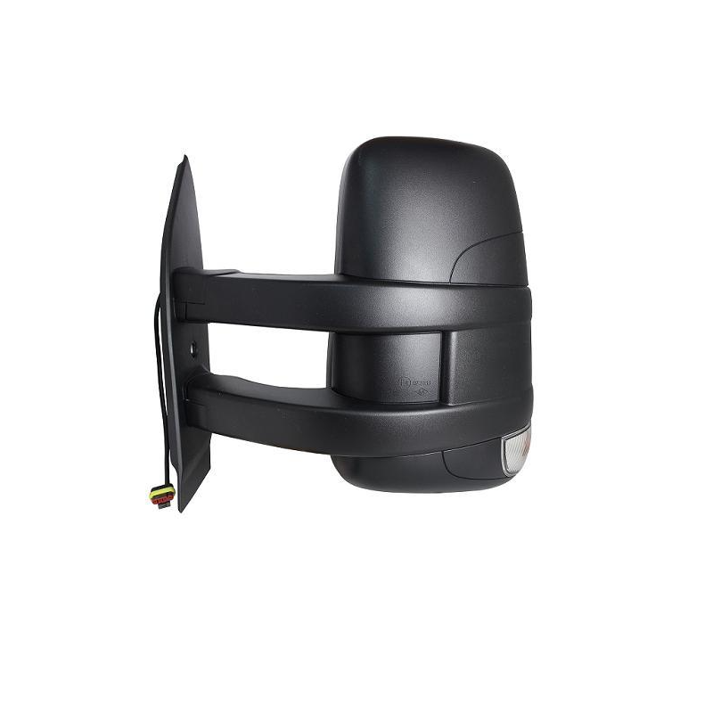 RETROVISORE ELETTRICO SINISTRO BRACCIO LUNGO 7+4 PIN TERMICO CON FANALINO INTEGRATO CON SONDA IVECO DAILY 20072011      , IVECO