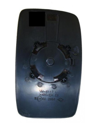 VETRO CON PIASTRA DESTRO CONVESSO CITROEN JUMPY VF7 20072016, FIAT SCUDO 270272 20072016, PEUGEOT EXPERT VF3X 20072016, TOYOTA 