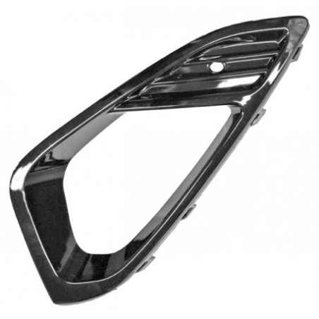 GRIGLIA PARAURTI ANTERIORE SINISTRA NERA LUCIDA CON FENDINEBBIA FORD FIESTA HJHF 2017