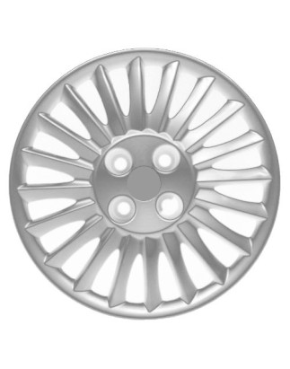 COPRICERCHIO 15 ROSSO SENZA LOGO COMPATIBILE CON FIAT GRANDE PUNTO 199 20052012