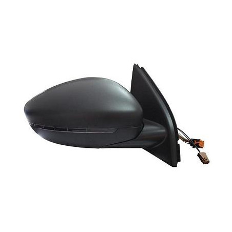 RETROVISORE ELETTRICO SINISTRO 6 PIN CON PRIMER TERMICO VETRO CONVESSO CON FANALINO INTEGRATO PEUGEOT 308 II LBLPLWLHL3 2013201