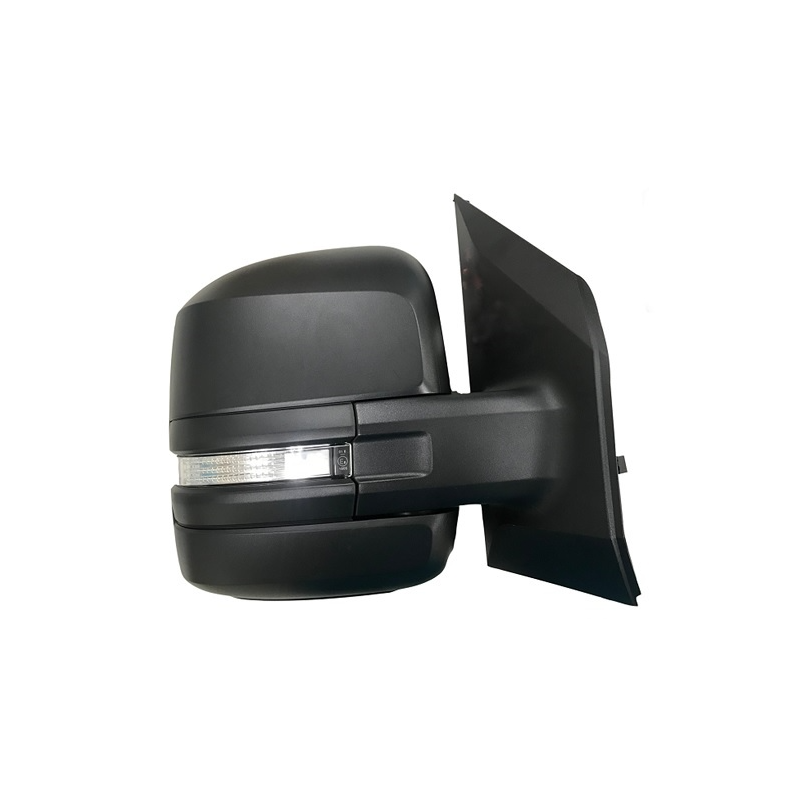 RETROVISORE ELETTRICO DESTRO NERO 6 PIN TERMICO VETRO CONVESSO CON FANALINO INTEGRATO VOLKSWAGEN CRAFTER SYSXSYISYJSZ 2017