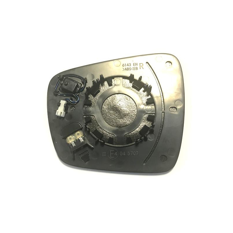 VETRO CON PIASTRA DESTRO TERMICO CONVESSO BLIND SPOT RENAULT ESPACE JR 20152023, RENAULT KADJAR HAHL 20152019, RENAULT KOLEOS H