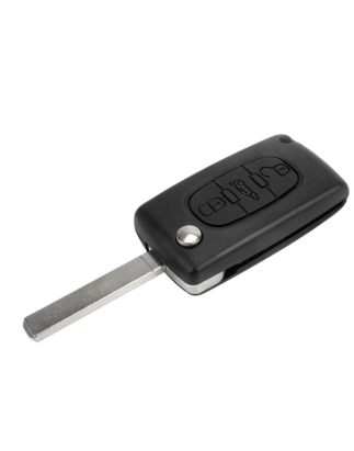 GUSCIO CHIAVE 3 TASTI: CALLOGGIO BATTERIA CE0523 TASTO APERTURA TASTO CHIUSURA TASTO PORTELLONE PEUGEOT 107 PMPN 20062012