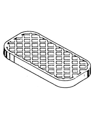 COPRIPEDALE ACCELERATORE FIAT PANDAPUNTONUOVA PUNTOTIPO