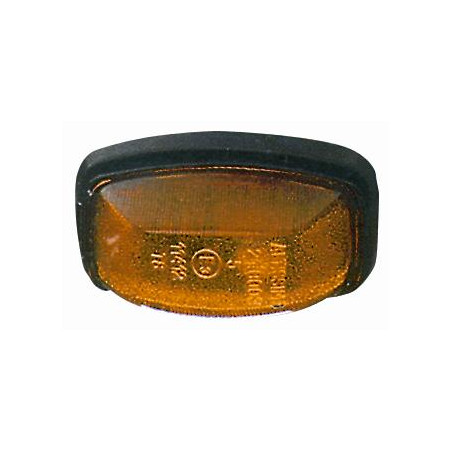 FANALE LATERALE DESTROSINISTRO CON PORTALAMPADA ARANCIO FIAT 126 126 19721979