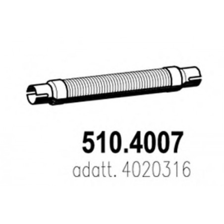 IVECO FIAT 110 F14 TUBO FLESSIBILE