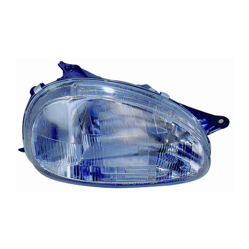 PROIETTORE SINISTRO H4 CON PREDISPOSIZIONE REGOLAZIONE ELETTRICA OPEL COMBO TF0TF1 19932000, OPEL CORSA B S93 19931995, OPEL CO