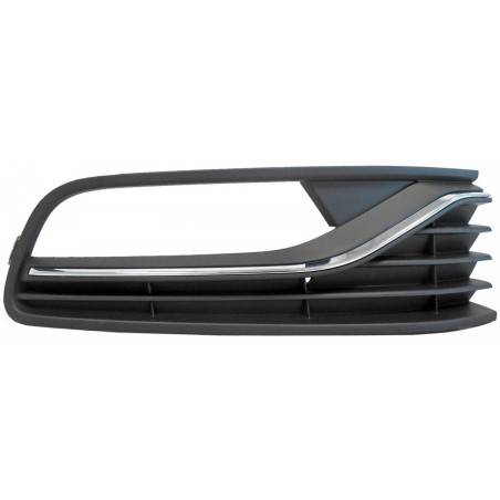 GRIGLIA PARAURTI ANTERIORE DESTRA MODELLO COMFORT LINE CON FENDINEBBIA CON MODANATURA CROMATA VOLKSWAGEN POLO 6C1 20142017