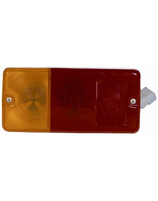 FANALE POSTERIORE SINISTRO CON PORTALAMPADA PIAGGIO PORTER 19972009VERS CASSONATO