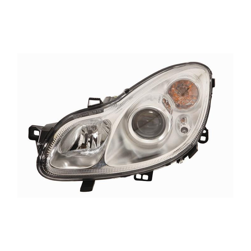 PROIETTORE SINISTRO H7,H7 CON PREDISPOSIZIONE REGOLAZIONE ELETTRICA SMART FORTWO 451 2007201  SMART FORTWO 451 20122014