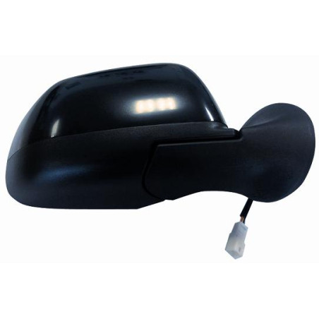 RETROVISORE ELETTRICO SINISTRO 5 PIN CON PRIMER TERMICO VETRO CONVESSO DACIA DUSTER I HS 20102017 VERS 2013