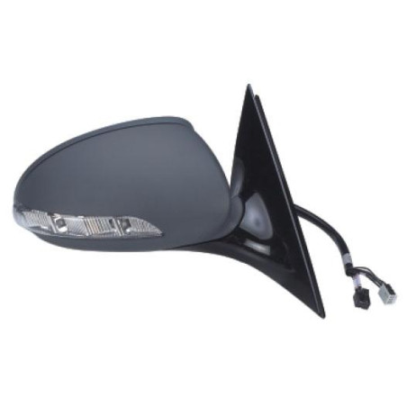 RETROVISORE ELETTRICO SINISTRO 15 PIN CON PRIMER TERMICO ASFERICO RICHIUDIBILE ELETTRICAMENTE CON FANALINO INTEGRATO CON LUCE D