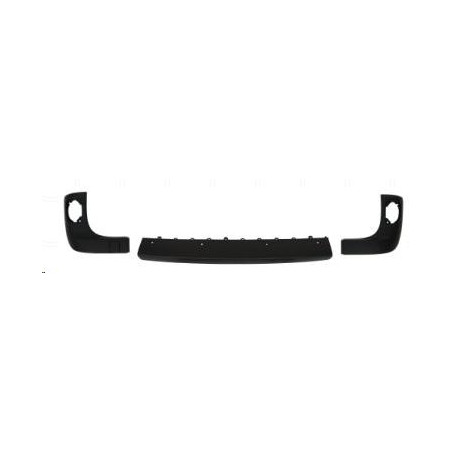 MODANATURA PARAURTI POSTERIORE  SET 3 PZ  RENAULT KANGOO KW0KW1 20082013      , RENAULT KANGOO KC0KC1 20132021