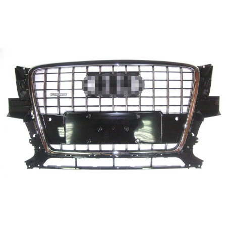 GRIGLIA NERA LUCIDA CON CORNICE CROMATA CON SENSORI AUDI Q5 8RB 20082012       VERS S-LINE