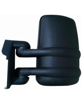 RETROVISORE MANUALE SINISTRO NERO VETRO CONVESSO RENAULT TRAFIC TPV 19802002