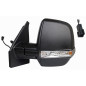 RETROVISORE MECCANICO DESTRO NERO 2 PIN MODCARGO VETRO CONVESSO CON FANALINO INTEGRATO FIAT DOBLO 263 20092015, FIAT DOBLO 263 