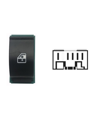 INTERRUTTORE BLOCCO COMANDI SINISTRO PORTA ANTERIORE SINISTRA 5 PIN FIAT DOBLO 119223 20052009      , FIAT IDEA 350 20042010   