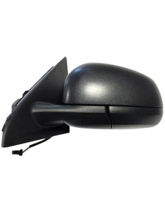 RETROVISORE ELETTRICO DESTRO NERO 7 PIN CON PRIMER TERMICO VETRO CONVESSO CON SONDA RENAULT TWINGO BCMBCA 20142019, RENAULT TWI