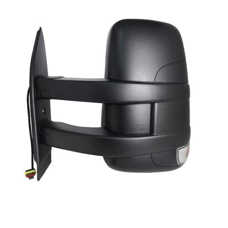 RETROVISORE ELETTRICO SINISTRO BRACCIO LUNGO 7+4 PIN TERMICO CON FANALINO INTEGRATO CON SONDA IVECO DAILY 20072011, IVECO DAILY