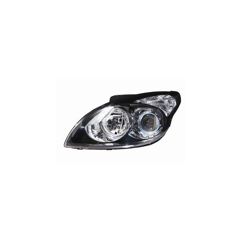 PROIETTORE SINISTRO H7,H1 CON PARABOLA NERA CON PREDISPOSIZIONE REGOLAZIONE ELETTRICA HYUNDAI i30 FD 20072012