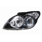 PROIETTORE SINISTRO H7,H1 CON PARABOLA NERA CON PREDISPOSIZIONE REGOLAZIONE ELETTRICA HYUNDAI i30 FD 20072012