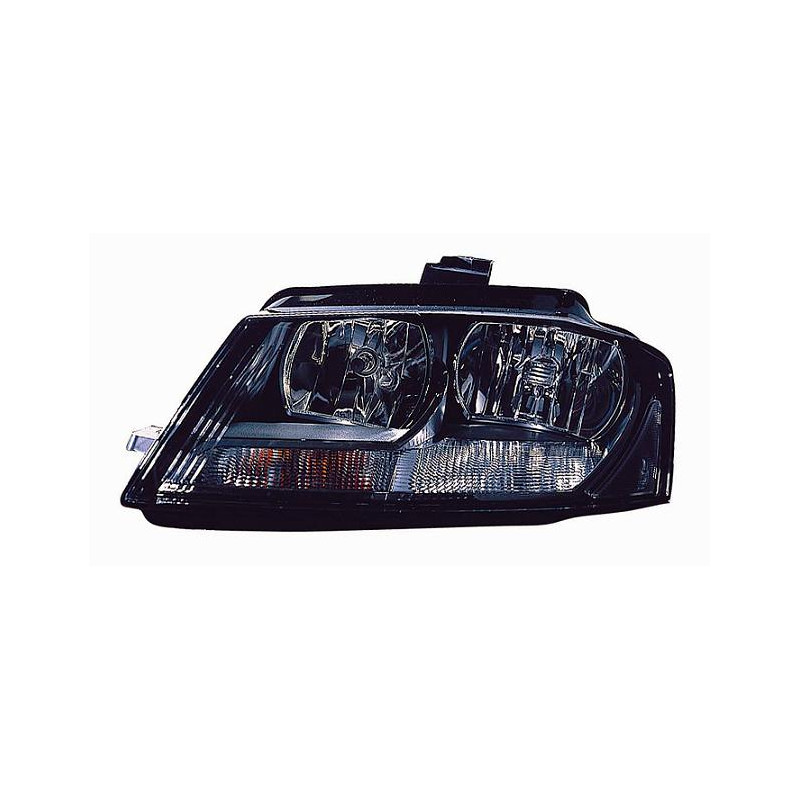 PROIETTORE DESTRO 2H7 CON PARABOLA NERA CON MOTORE AUDI A3 8P18PA8P7 20082012