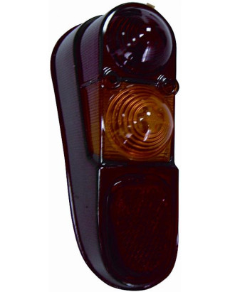 LENTE FANALE POSTERIORE DESTRA ARANCIOROSSO RENAULT 4 112 19681992VERS 011982