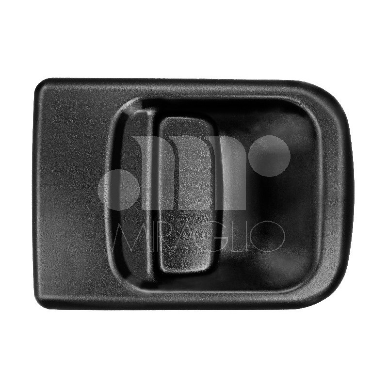 MANIGLIA ESTERNA IN PLASTICA NERO POSTERIORE NISSAN INTERSTAR X70 20022009 , OPEL MOVANO X70 19982009 , RENAULT MASTERMASCOTT F