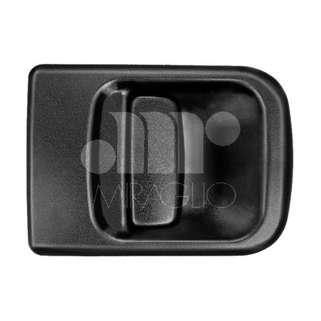 MANIGLIA ESTERNA IN PLASTICA NERO POSTERIORE NISSAN INTERSTAR X70 20022009 , OPEL MOVANO X70 19982009 , RENAULT MASTERMASCOTT F